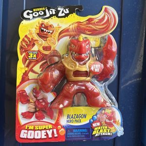 Heroes of Goo Jit Zu Figure Super Gooey Blazagon Dragon Hero Pack